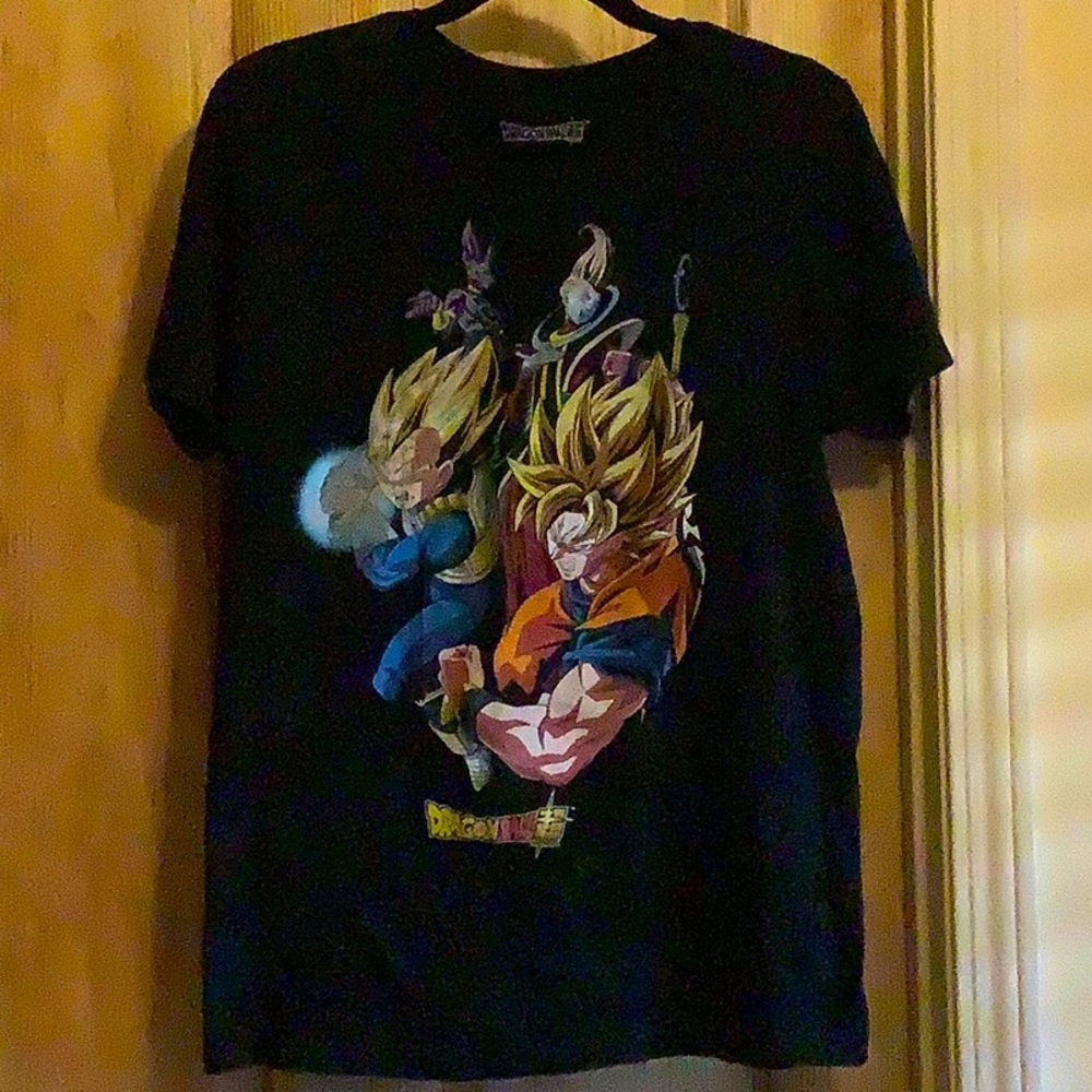 Dragon Balls Black Graphic Shirt